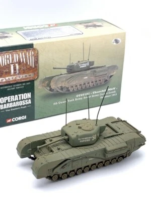 CHURCHILL MKIV SOVIET ARMY (LEASE-LEND) SUMMER 1943 - CORGI CC60102 1/50 - Image 1 of 2