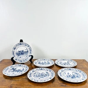 Série de 6 assiettes révolutionnaires - Lunéville Studio France - Imagen 1 de 9