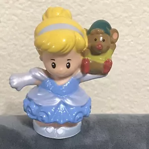 Little People Disney Princess Cinderella w Mouse Mattel Fisher Price - Picture 1 of 5