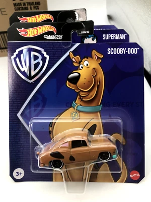 Hot Wheels Scooby Doo Personaje Coche Warner Bros. 1:64 Diecast NUEVO Foto 1 de 2