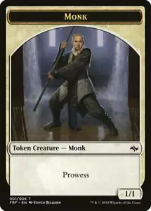 Magic The Gathering MTG MONK TOKEN Fate Reforged NM Near Mint - Bild 1 von 1