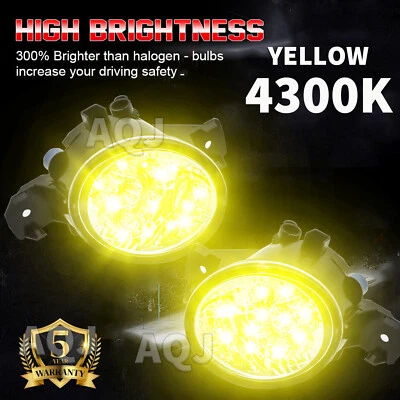 Front Fog Lights Bumper Lamps For 2008 2009 2010 Nissan Rogue Left&Right Side - Image 1 of 4