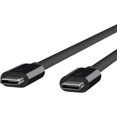 Belkin F2CD084BT0.5MBK 1.6FT Thunderbolt 3 USB-C to USB-C 100W for Data Transfer - Image 1 of 4