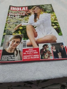 Revista ¡Hola! Aug 2017 Michelle Salas On Cover! - Picture 1 of 1