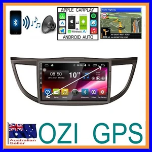 HONDA CRV 2012-2017 GPS APPLE CARPLAY ANDROID AUTO CAM ODB DAB+ TPMS DVR - Picture 1 of 11