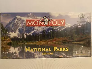 JUEGO DE MESA EDICIÓN MONOPOLY NATIONAL PARKS - NUEVO SELLADO 2001 - Imagen 1 de 12