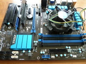 msi Z77A-G43 Motherboard mit Intel core 5i - Bild 1 von 5