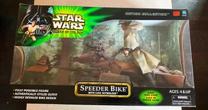 Star Wars Power of Jedi (POTJ 2001) -- Action Luke Speeder BICICLETA -- Sellada ENORME - Imagen 1 de 6