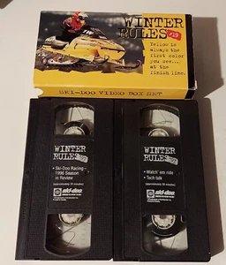 VHS 1997 Ski Doo 2 Tape Box Set Instructional Video Tested - Picture 1 of 2