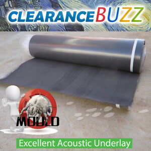 3mm Acoustic Pro& Cushion Extra Floating Floor Underlay 20sqm/roll EVA Rubber 