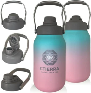 Borraccia Termica 2 Litri Borraccia 2Litri Acciaio Inossidabile Bottle Termica T - Foto 1 di 12