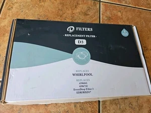 3 Replacement Filters Coach CF3 D3 Refrigerator Whirlpool New - Picture 1 of 2