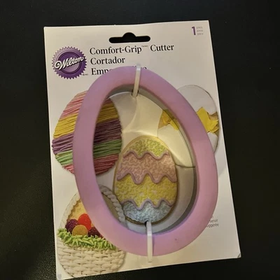 Nuevo cortadores de galletas Wilton Comfort Grip huevo de Pascua Foto 1 de 3
