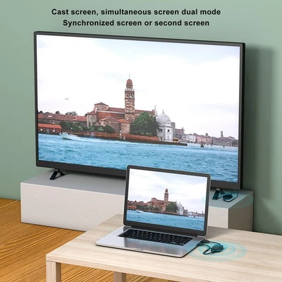 HD Multimedia Interface Transmitter 4K Plug And Play 5G WiFi Wireless Display - Image 1 of 4