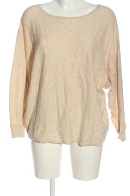 MANGO BASICS Sudadera de punto fino Mujeres Jersey Talla EU 38 crema look casual - Imagen 1 de 4