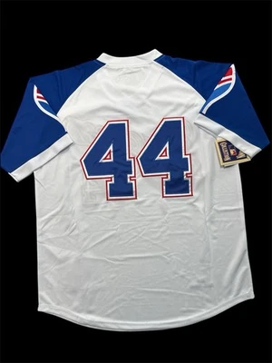 Nueva con etiquetas’s Atlanta Braves Hank Aaron Hombre’s Jersey Talla XL Foto 1 de 4