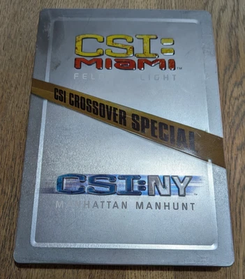 CSI Miami - New York CROSSOVER SPECIAL Steelbook Dutch release - Image 1 of 3