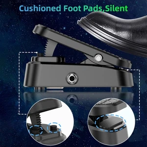 Volume Expression Gitarren-Effekt-Pedal Dual Control Silent Stereo Interface V5Y3 - Bild 1 von 12