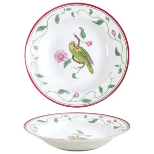 Lynn Chase Parrots of Paradise Rimmed Soup Bowl 1722649 - Picture 1 of 1
