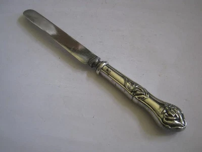 1906 Sweet Pea/ Arvilla Pattern 7 1/2" French Blade Knife, 1890 Jennings Bros. - Image 1 of 4