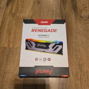 Kingston Fury Renegade 48GB (2 x 24GB) 288-Pin PC RAM DDR5 KF584CU40RSAK2-48 - Picture 1 of 4