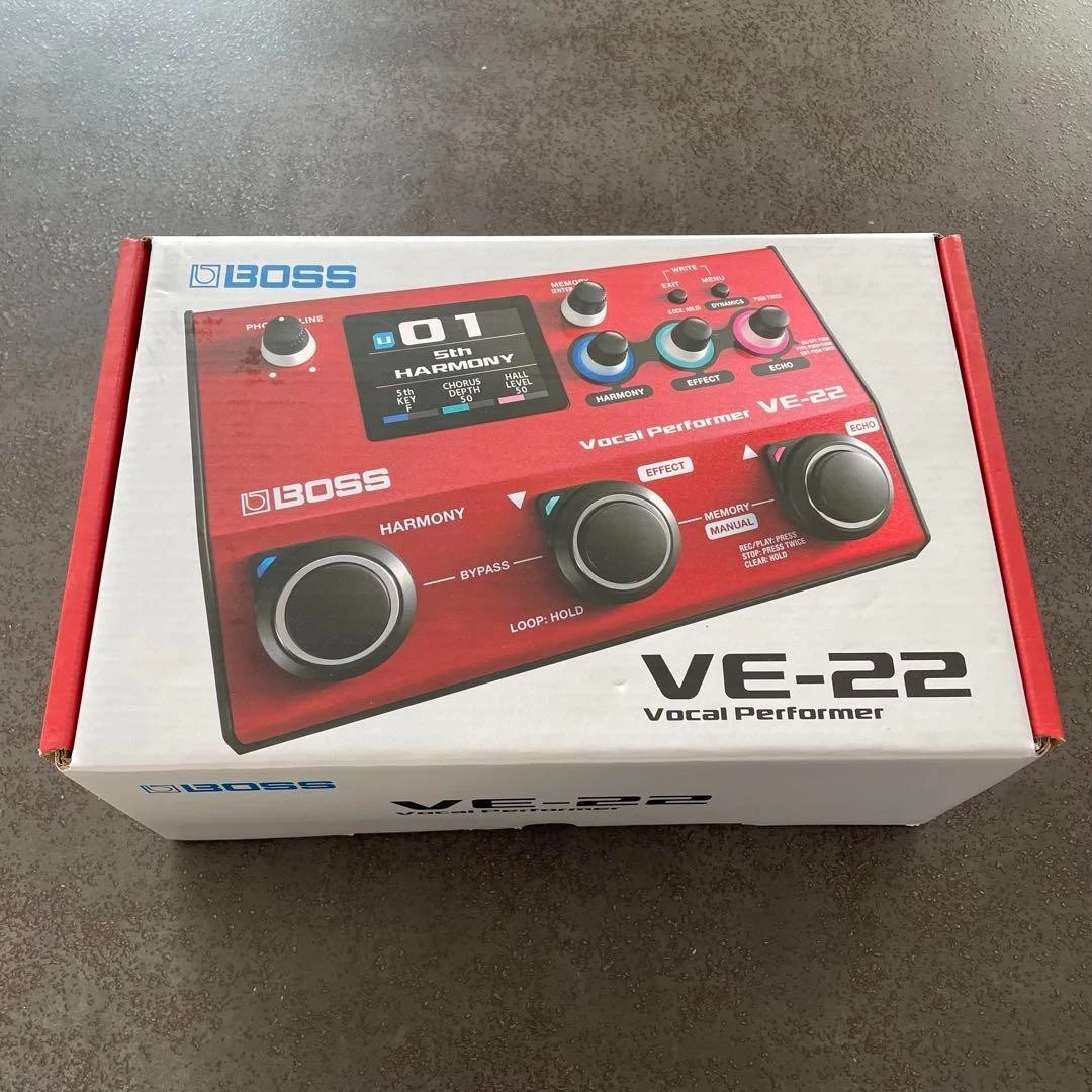 値下げしました‼️ VE-22 Vocal Performer Amazon.com: Boss VE-22 Vocal Performer Bundle with Gearlux XLR