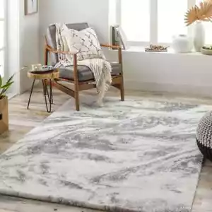 Area Rugs Bracken Modern Ivory Area Rug - Picture 1 of 9