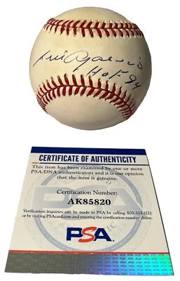 Luis Aparicio OAL Signed Baseball, Chicago White Sox PSA/DNA Auto HOF 84,(B59) - Image 1 of 4