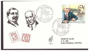 FDC Venetia Club 1991 - Philately Day Travelled - Picture 1 of 1