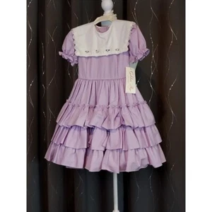 EASTER Dress! Golden Age Cally Lavender Girls Dress NWT - Picture 1 of 6