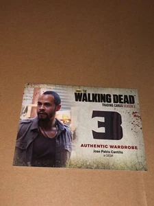 The Walking Dead Season 3 (Cryptozoic, 2014) Caesar M48 Wardrobe Relic Card - Picture 1 of 2