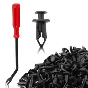 120pcs Plastic Fender Clips Body Rivets for HONDA Arctic Cat Suzuki Yamaha - Picture 1 of 7