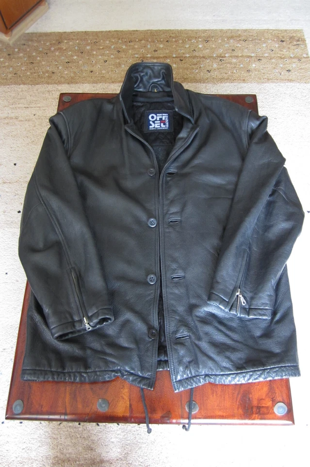 OFFSET Lederjacke gefüttert / Hochwertiges Nappaleder / Sehr guter Gesamtzustand - Bild 1 von 4