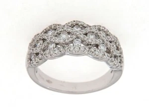 Anello fascia stretta diamanti Crivelli - Foto 1 di 1