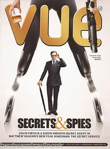 Vue Cinemas Magazine: December 14/January 15 (Kingsman/Museum Flip Covers) (New) - Foto 1 di 2
