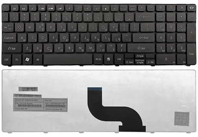 ORIGINAL HEBREW KEYBOARD ACER ASPIRE 5200 5220 5236 5242 5250 5251 5338 5340 - Image 1 of 3