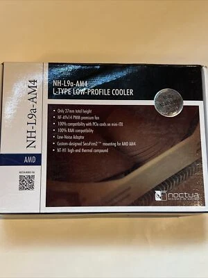 Noctua NH-L9a-AM4 Only Low Profile CPU Cooler. New & Free shipping - Image 1 of 4