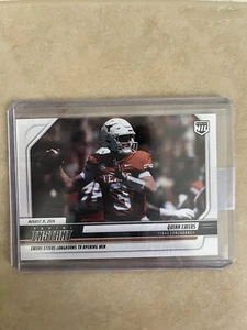 Quinn Ewers 2024 Panini Instant College Football NIL #QEA Texas Longhorns #’d/99 - Picture 1 of 2