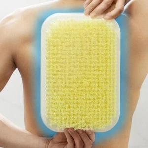 Body Brush Back Scrubber Wall Mounted Shower Large Exfoliating Rub Bathroom Pad - Picture 1 of 11