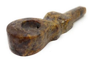 Matchpipe Handcrafted Butterfly Stone Tobacco pipe Marble stone bowl - Picture 1 of 8