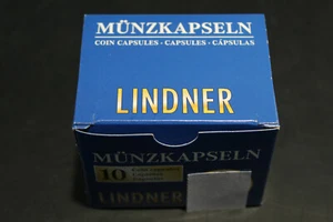 Lindner 10 Münzkapseln original verpackt neu 46 mm - Bild 1 von 1