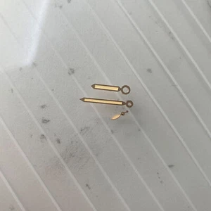 Agujas de reloj de oro rosa verde accesorios brillantes para movimiento ETA 6497/6498 - Imagen 1 de 2