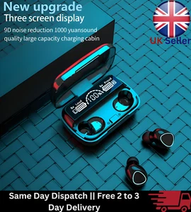 Bluetooth Headphones Wireless Earbuds In-ear Pods M10 TWS For Iphone Android - Picture 1 of 7