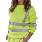 Warnschutzpullover Sweatshirt gelb S-6XL Sweatshirt Arbeitspullover EN471