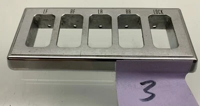 Ford Torino Mercury Cougar 1968 1969 1970 ventana eléctrica interruptor maestro bisel #3 Foto 1 de 4