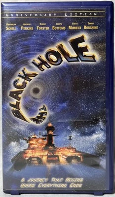 The Black Hole (VHS, 1999, Anniversary Edition) Blue Clamshell - Image 1 of 4