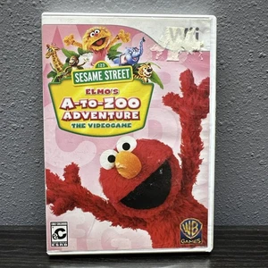 Nintendo Wii - Sesame Street Elmo'S A To Zoo Adventure- CIB Tested - Picture 1 of 8