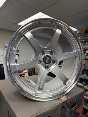 ESR Wheels Rim APEX SERIES APX6 19x9.5 & 19x10.5 5x114.3 ET22 Hyper Silver 5x4.5 - Image 1 of 4