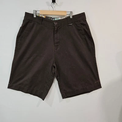 Pantalones Cortos De Colección LOST ENTERPRISES Para Hombres 36 Chinos Y2K Monopatín Marrón 24 pulgadas de Largo Foto 1 de 4