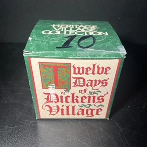 Dept 56 - Ten Pipers Piping 12 Days of Dickens Village Heritage Christmas 58386 - Picture 1 of 4